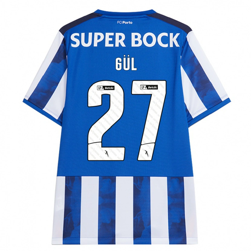 Danxen Dámské Deniz Gül #27 Modrá Bílá Domů Hráčské Dresy 2024/25 Dres