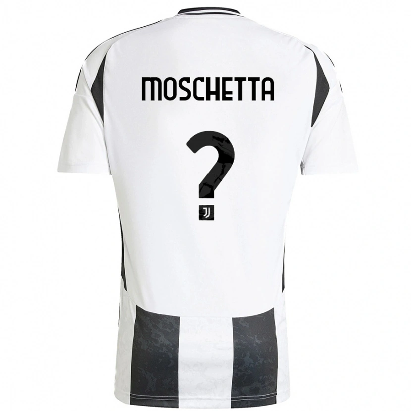 Danxen Dámské Lorenzo Moschetta #0 Bílá Černá Domů Hráčské Dresy 2024/25 Dres