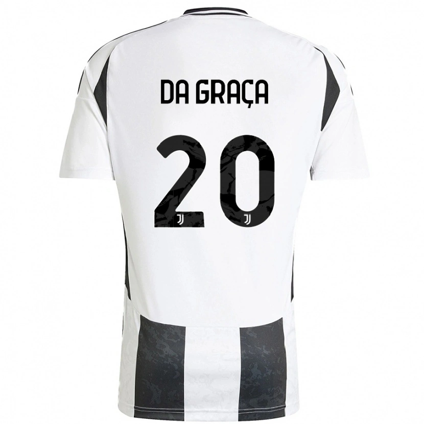 Danxen Dámské Cosimo Da Graça #20 Bílá Černá Domů Hráčské Dresy 2024/25 Dres