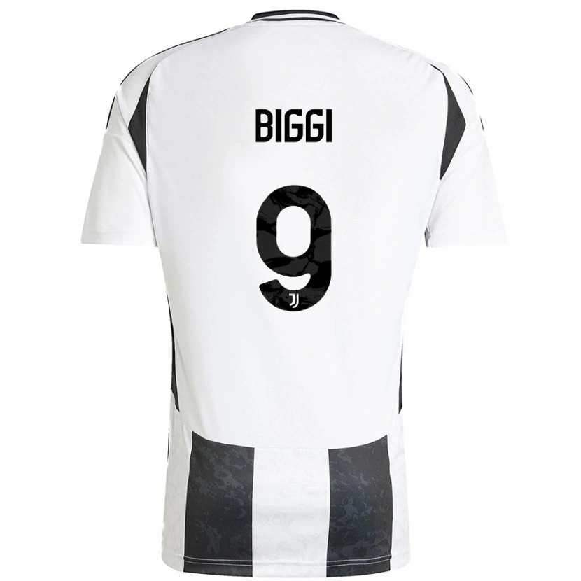 Danxen Dámské Silvano Biggi #9 Bílá Černá Domů Hráčské Dresy 2024/25 Dres