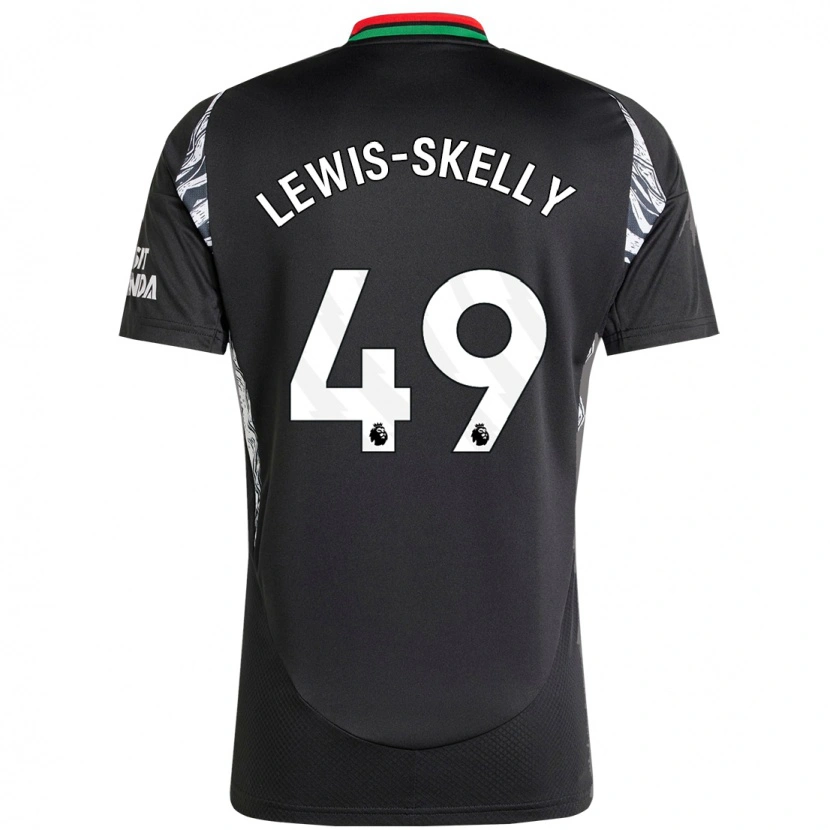Danxen Dámské Myles Lewis-Skelly #49 Černý Daleko Hráčské Dresy 2024/25 Dres