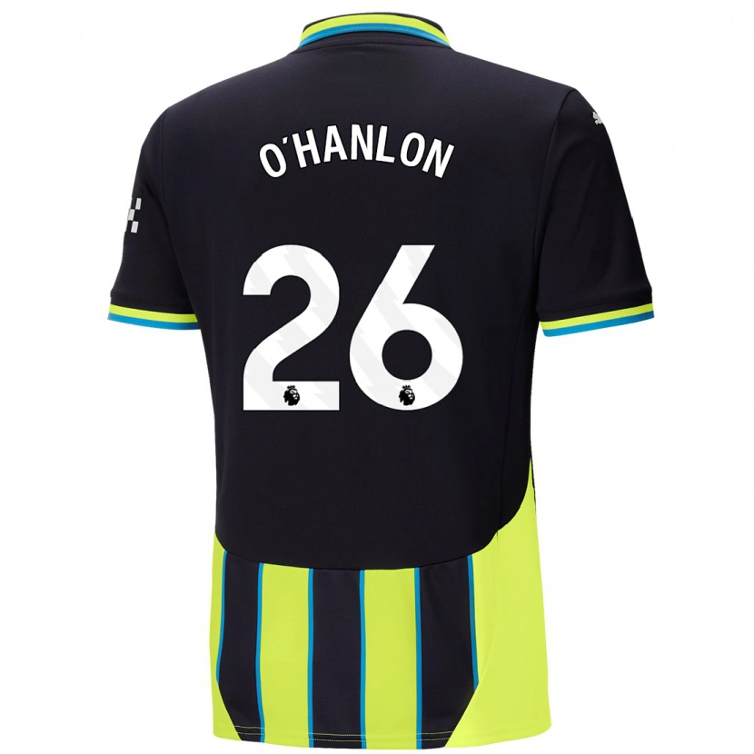 Danxen Dámské Tara O'hanlon #26 Modrá Žlutá Daleko Hráčské Dresy 2024/25 Dres