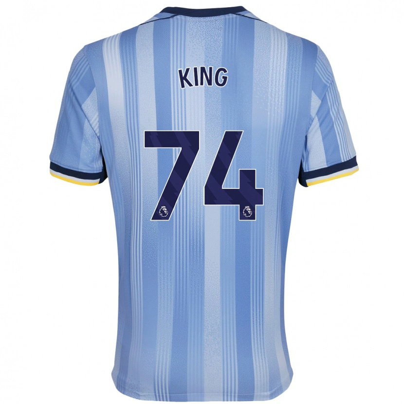 Danxen Dámské Maeson King #74 Světle Modrá Daleko Hráčské Dresy 2024/25 Dres