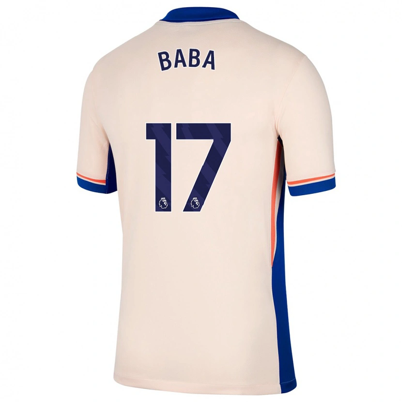 Danxen Dámské Abdul-Rahman Baba #17 Světle Béžová Daleko Hráčské Dresy 2024/25 Dres