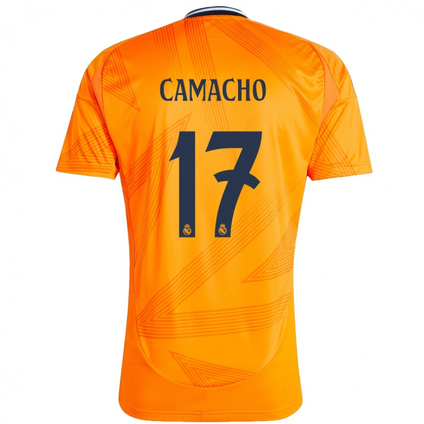 Danxen Dámské Carla Camacho #17 Pomerančový Daleko Hráčské Dresy 2024/25 Dres