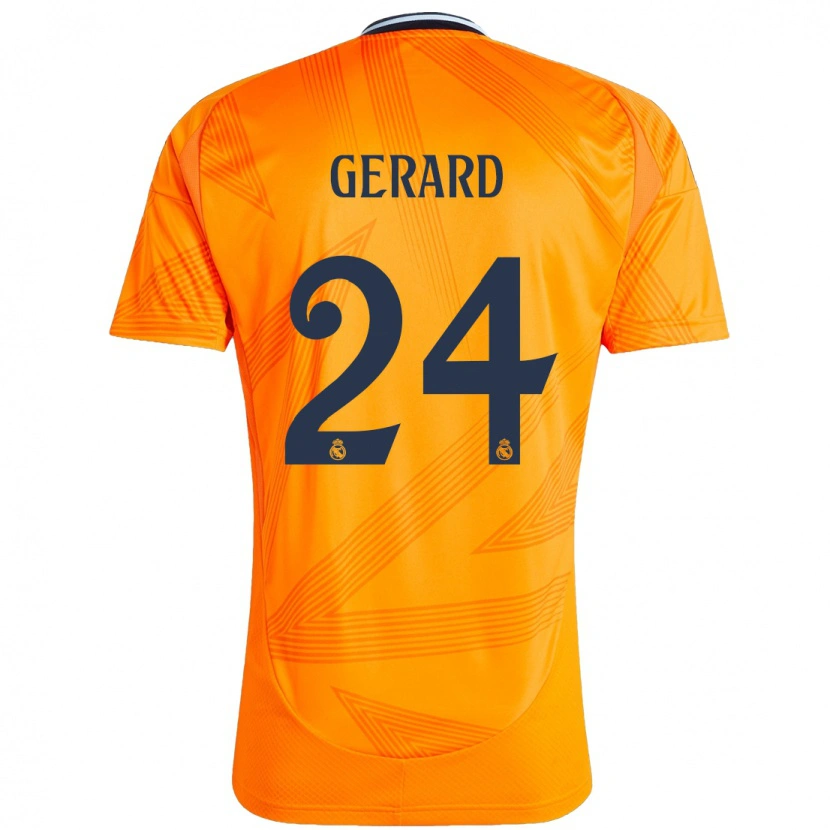 Danxen Dámské Meline Gerard #24 Pomerančový Daleko Hráčské Dresy 2024/25 Dres