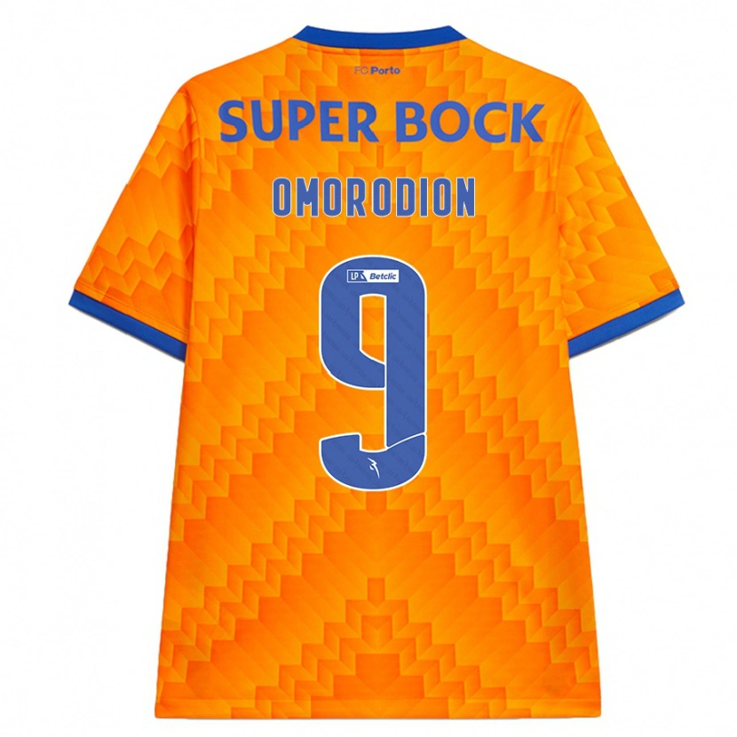 Danxen Dámské Samu Omorodion #9 Pomerančový Daleko Hráčské Dresy 2024/25 Dres