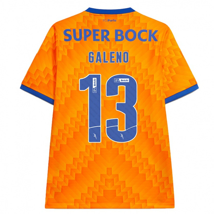 Danxen Dámské Galeno #13 Pomerančový Daleko Hráčské Dresy 2024/25 Dres