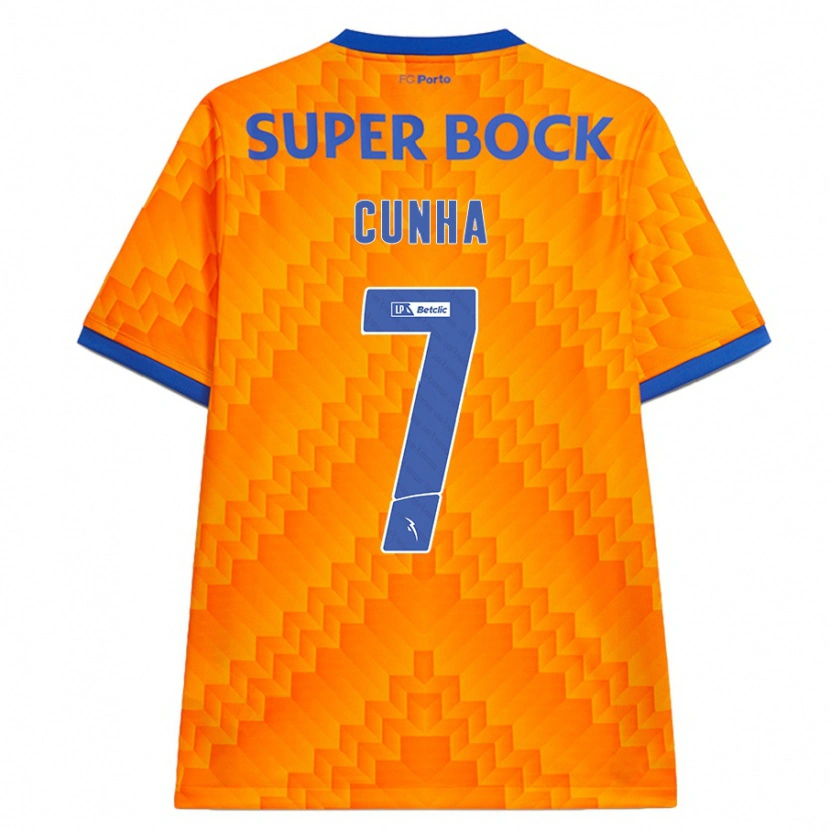 Danxen Dámské Duarte Cunha #7 Pomerančový Daleko Hráčské Dresy 2024/25 Dres