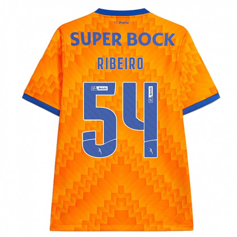 Danxen Dámské António Ribeiro #54 Pomerančový Daleko Hráčské Dresy 2024/25 Dres