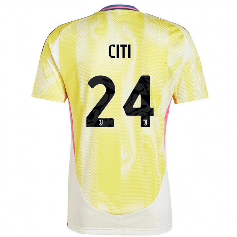 Danxen Dámské Alessandro Citi #24 Solární Žlutá Daleko Hráčské Dresy 2024/25 Dres