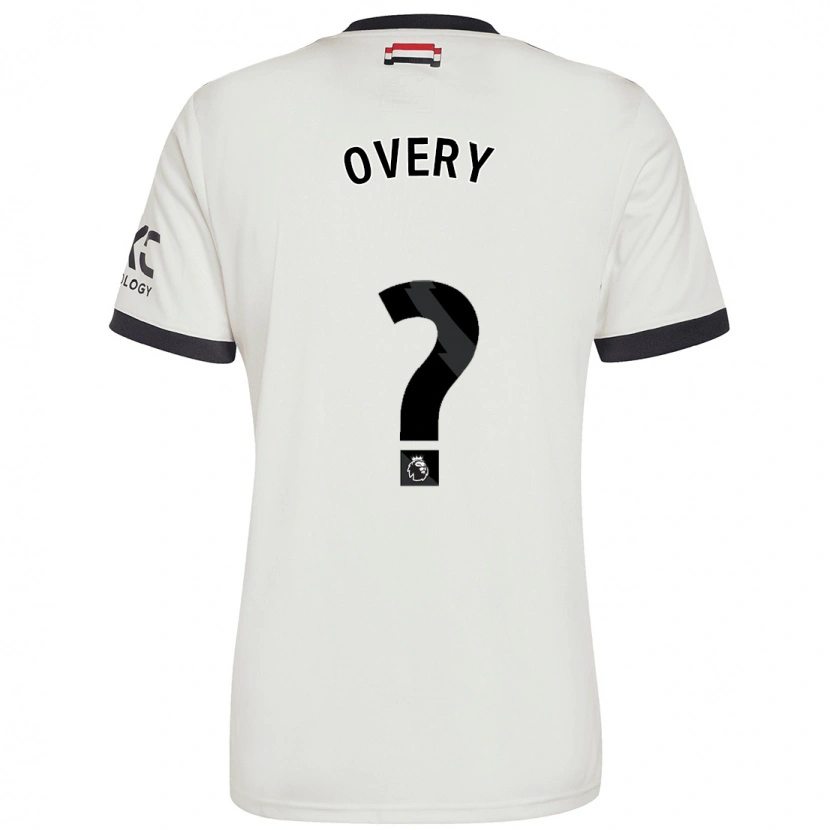 Danxen Dámské James Overy #0 Off White Třetí Hráčské Dresy 2024/25 Dres