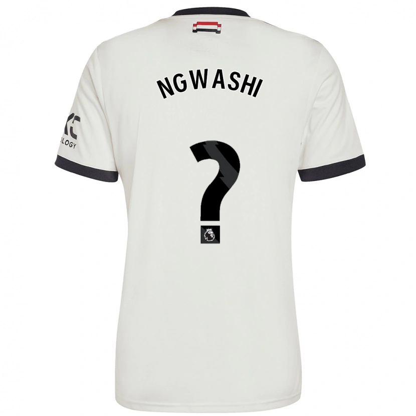 Danxen Dámské Jayden Ngwashi #0 Off White Třetí Hráčské Dresy 2024/25 Dres
