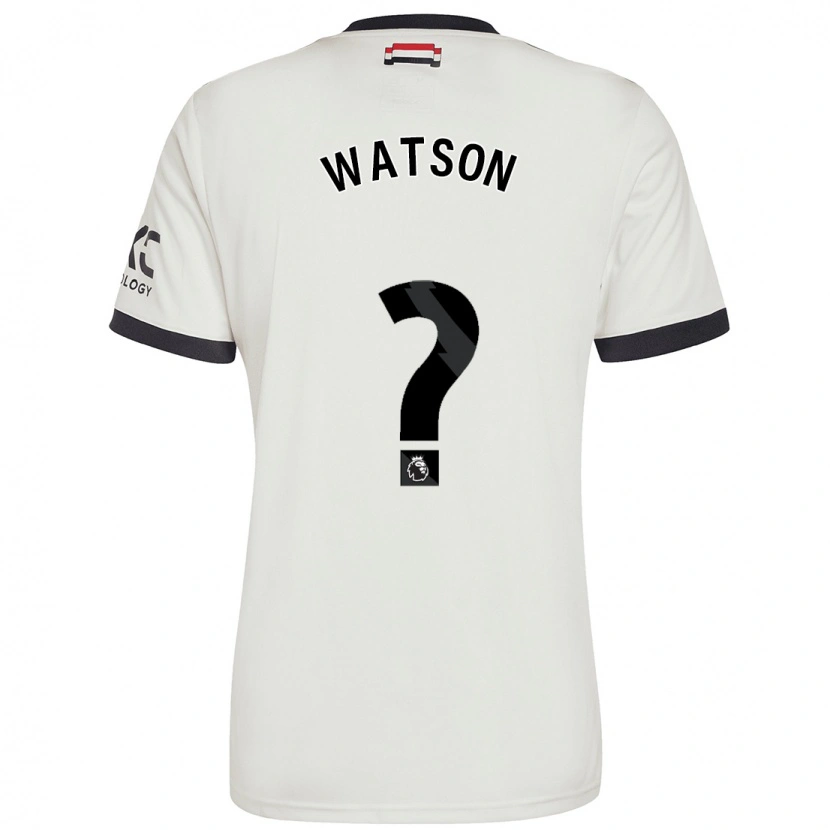 Danxen Dámské Jacob Watson #0 Off White Třetí Hráčské Dresy 2024/25 Dres
