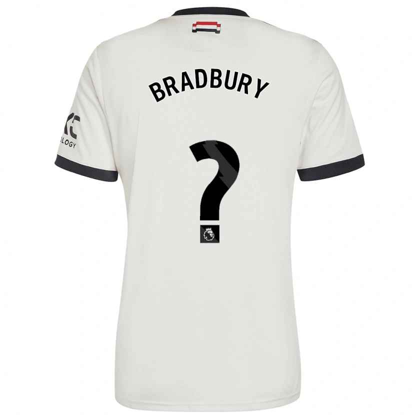 Danxen Dámské Louie Bradbury #0 Off White Třetí Hráčské Dresy 2024/25 Dres