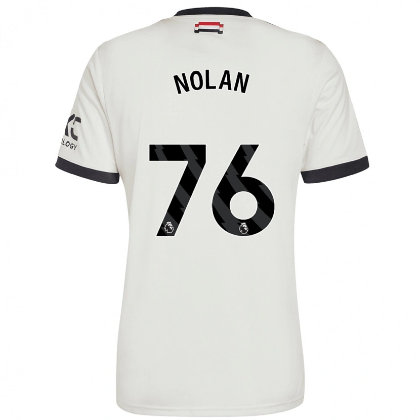 Danxen Dámské James Nolan #76 Off White Třetí Hráčské Dresy 2024/25 Dres