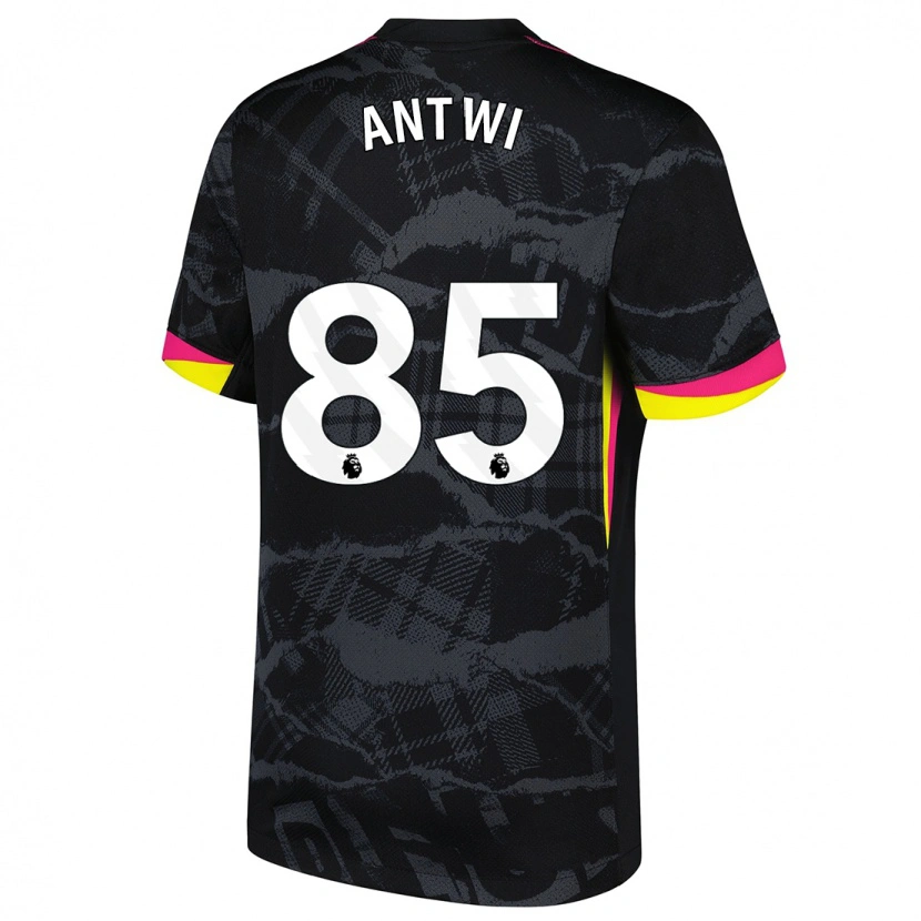 Danxen Dámské Genesis Antwi #85 Černá Růžová Třetí Hráčské Dresy 2024/25 Dres