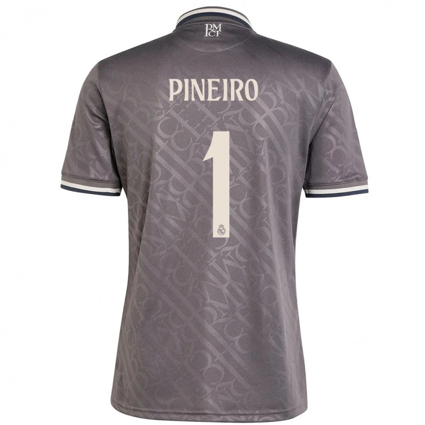 Danxen Dámské Diego Piñeiro #1 Dřevěné Uhlí Třetí Hráčské Dresy 2024/25 Dres