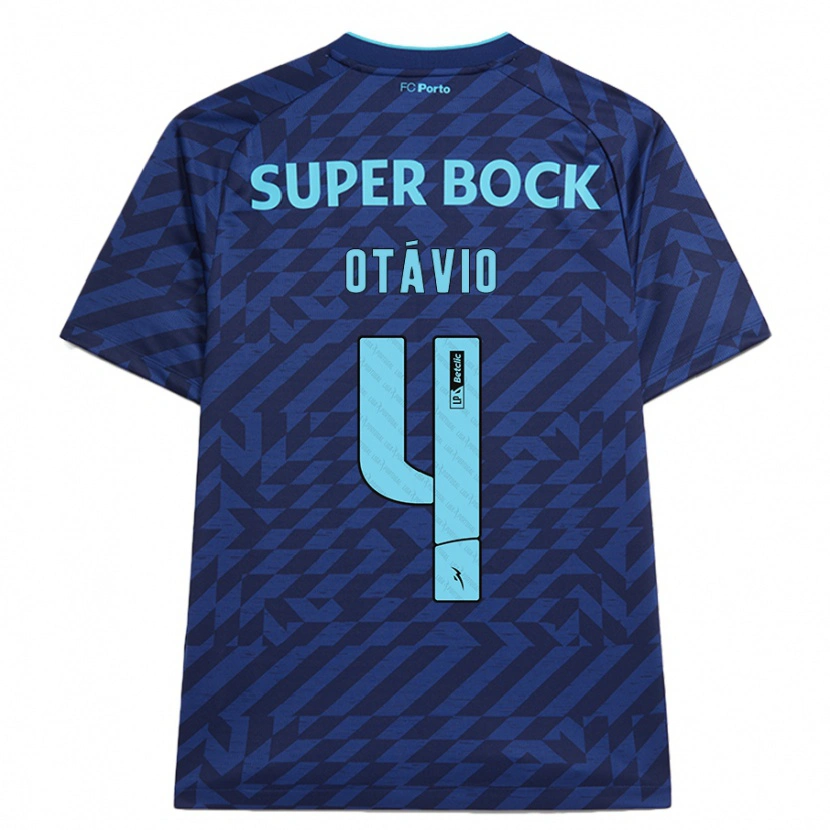 Danxen Dámské Otávio #4 Námořnická Modř Třetí Hráčské Dresy 2024/25 Dres