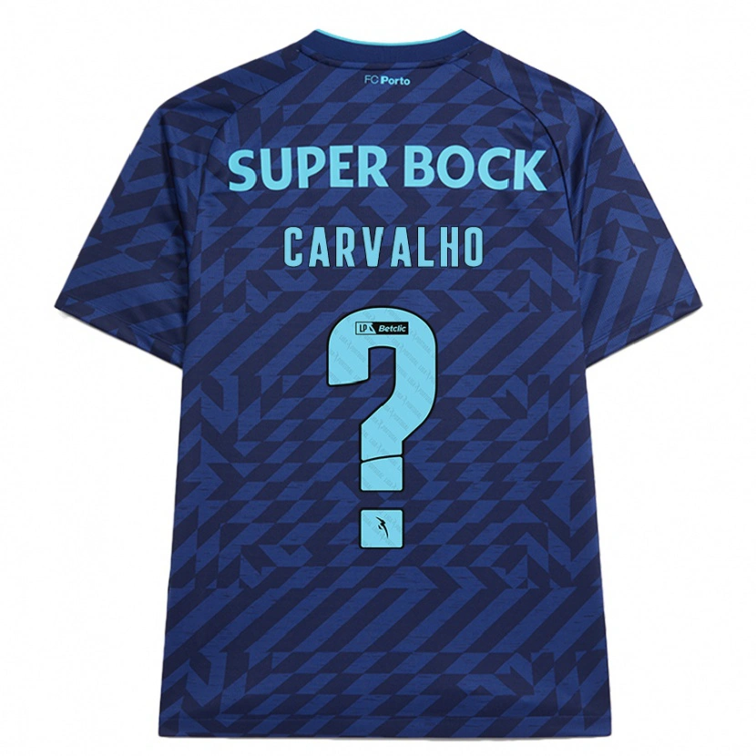 Danxen Dámské Guilherme Carvalho #0 Námořnická Modř Třetí Hráčské Dresy 2024/25 Dres
