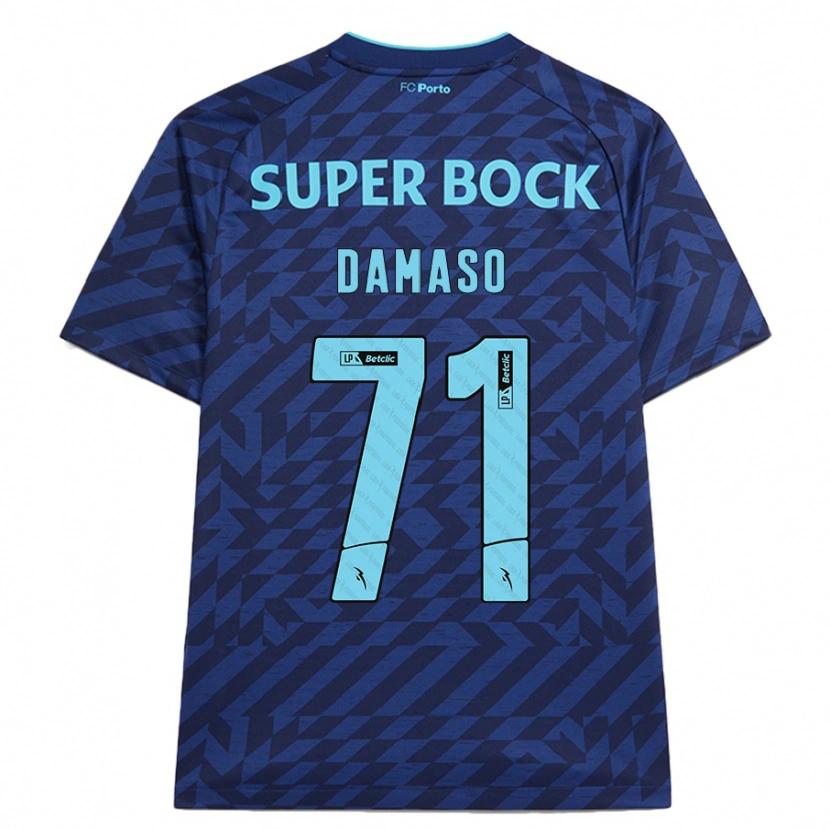 Danxen Dámské Nico Damaso #71 Námořnická Modř Třetí Hráčské Dresy 2024/25 Dres