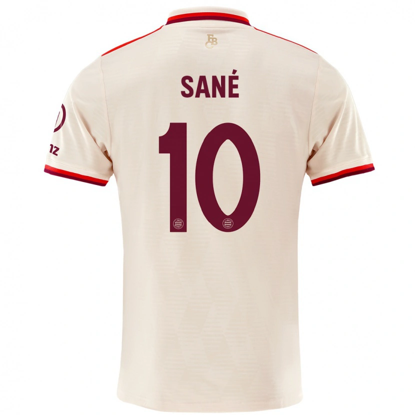 Danxen Dámské Leroy Sané #10 Prádlo Třetí Hráčské Dresy 2024/25 Dres