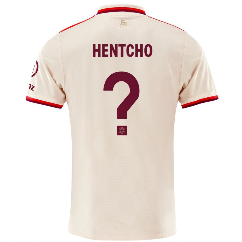 Danxen Dámské Aristide Hentcho #0 Prádlo Třetí Hráčské Dresy 2024/25 Dres