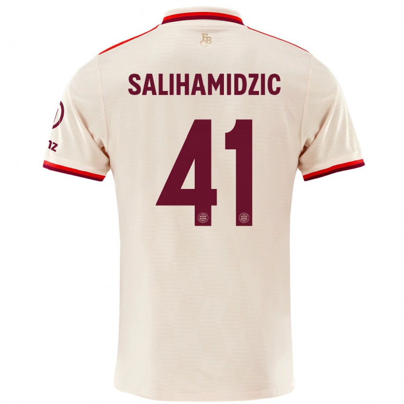 Danxen Dámské Nick Salihamidzic #41 Prádlo Třetí Hráčské Dresy 2024/25 Dres