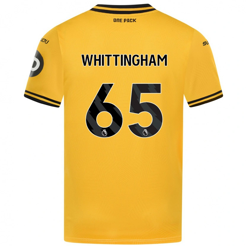 Danxen Dětské Matthew Whittingham #65 Žluť Domů Hráčské Dresy 2024/25 Dres