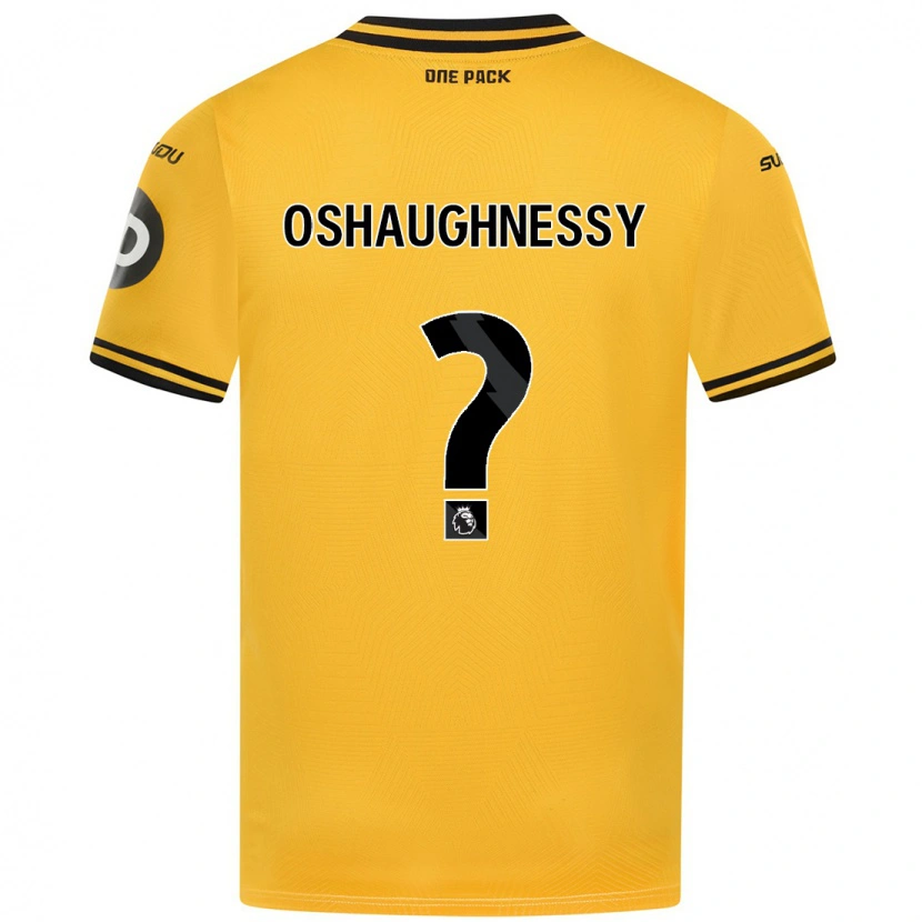 Danxen Dětské Joe Oshaughnessy #0 Žluť Domů Hráčské Dresy 2024/25 Dres