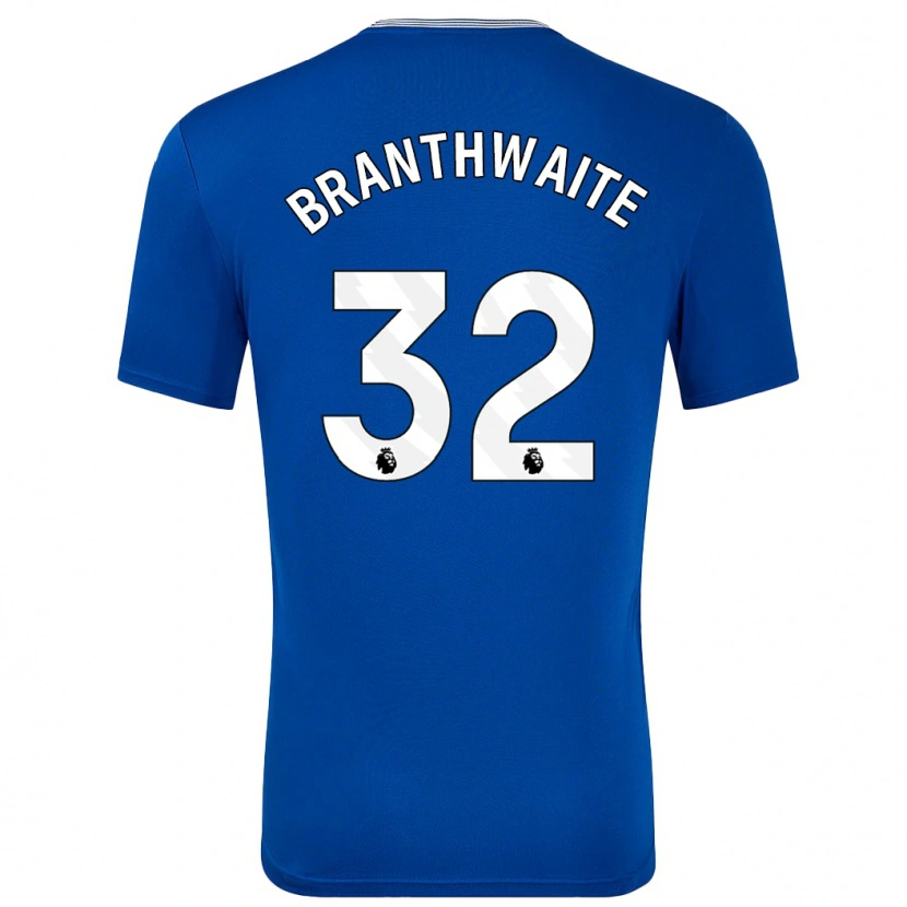 Danxen Dětské Jarrad Branthwaite #32 Modrá S Domů Hráčské Dresy 2024/25 Dres