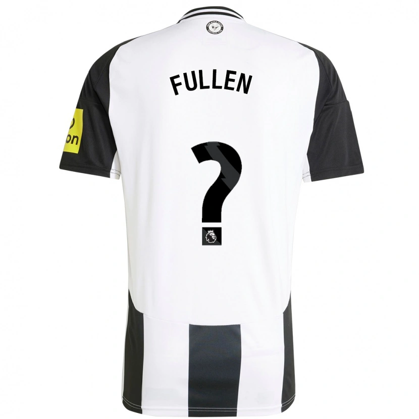 Danxen Dětské Ethan Fullen #0 Bílá Černá Domů Hráčské Dresy 2024/25 Dres