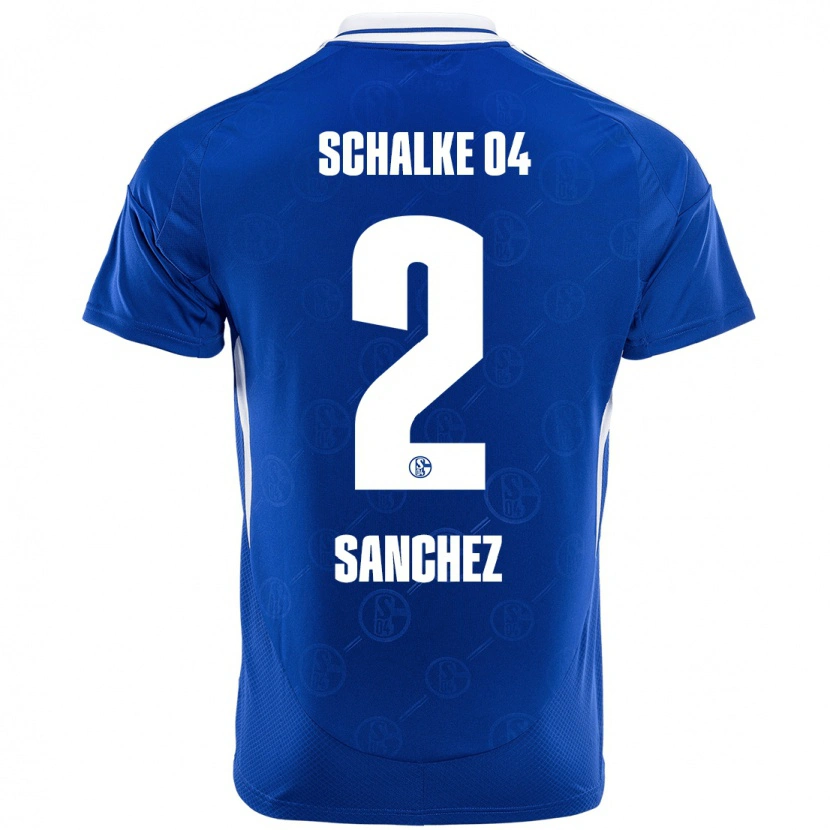 Danxen Dětské Felipe Sánchez #2 Královská Modrá Domů Hráčské Dresy 2024/25 Dres