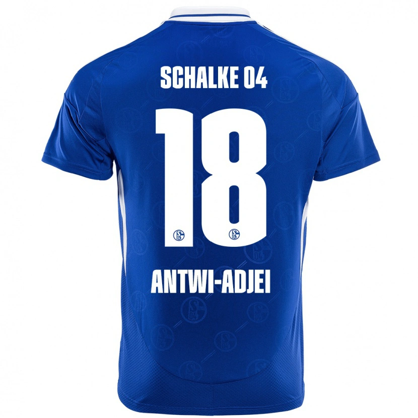 Danxen Dětské Christopher Antwi-Adjei #18 Královská Modrá Domů Hráčské Dresy 2024/25 Dres