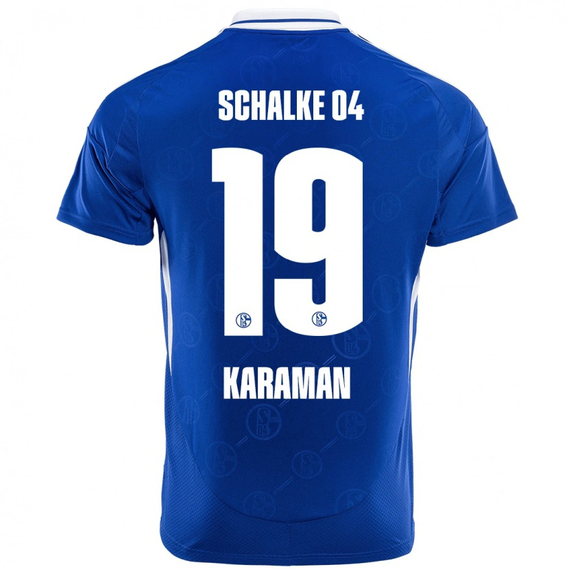 Danxen Dětské Kenan Karaman #19 Královská Modrá Domů Hráčské Dresy 2024/25 Dres