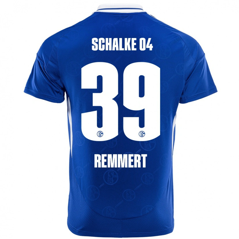 Danxen Dětské Peter Remmert #39 Královská Modrá Domů Hráčské Dresy 2024/25 Dres