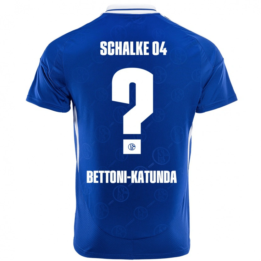 Danxen Dětské Claudio Bettoni-Katunda #0 Královská Modrá Domů Hráčské Dresy 2024/25 Dres