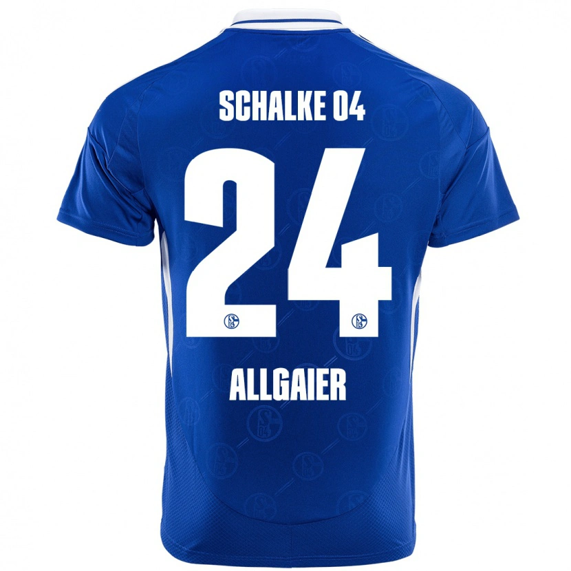 Danxen Dětské Felix Allgaier #24 Královská Modrá Domů Hráčské Dresy 2024/25 Dres