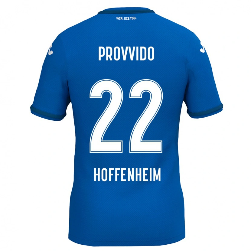 Danxen Dětské Luca Provvido #22 Královská Modř Domů Hráčské Dresy 2024/25 Dres