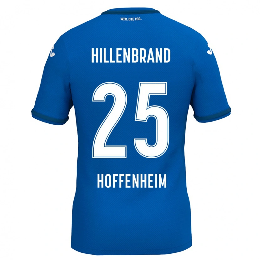 Danxen Dětské Jack Hillenbrand #25 Královská Modř Domů Hráčské Dresy 2024/25 Dres