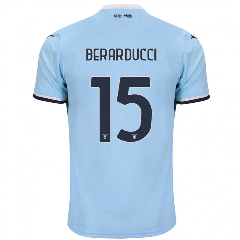 Danxen Dětské Martina Berarducci #15 Modrý Domů Hráčské Dresy 2024/25 Dres