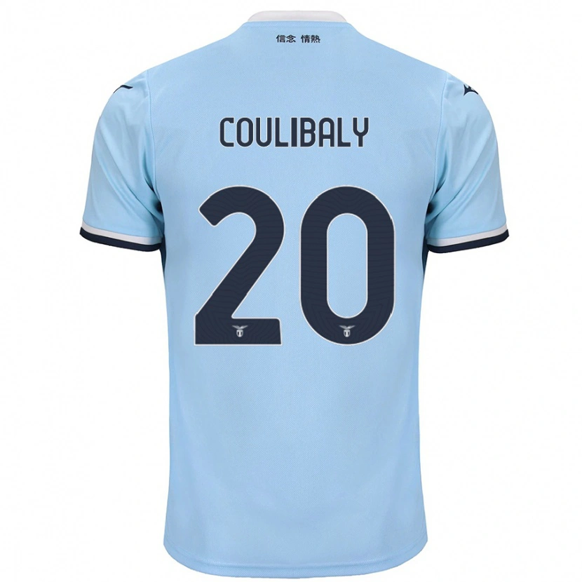 Danxen Dětské Larsson Coulibaly #20 Modrý Domů Hráčské Dresy 2024/25 Dres