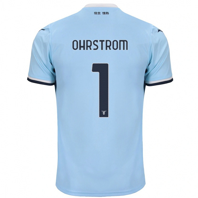 Danxen Dětské Stephanie Ohrstrom #1 Modrý Domů Hráčské Dresy 2024/25 Dres