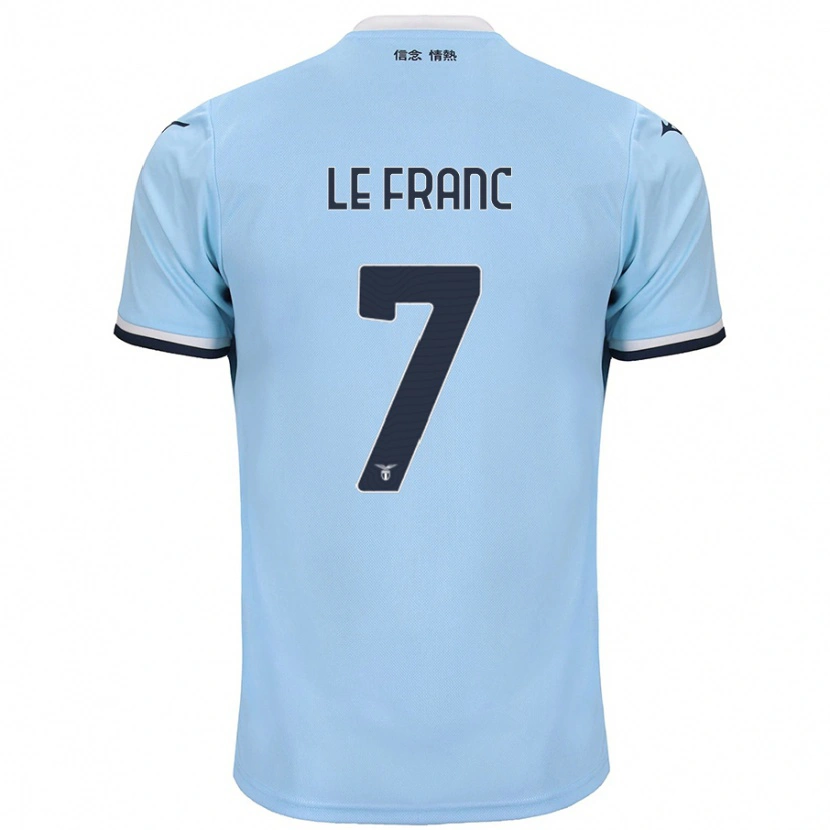 Danxen Dětské Chloé Le Franc #7 Modrý Domů Hráčské Dresy 2024/25 Dres