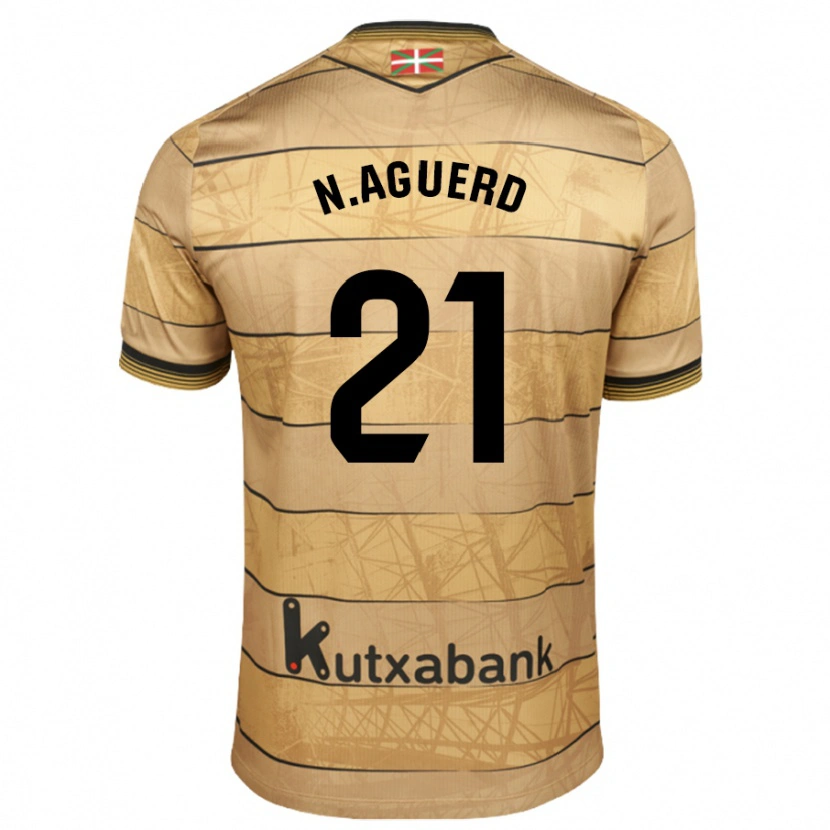 Danxen Dětské Nayef Aguerd #21 Černá Bílá Daleko Hráčské Dresy 2024/25 Dres