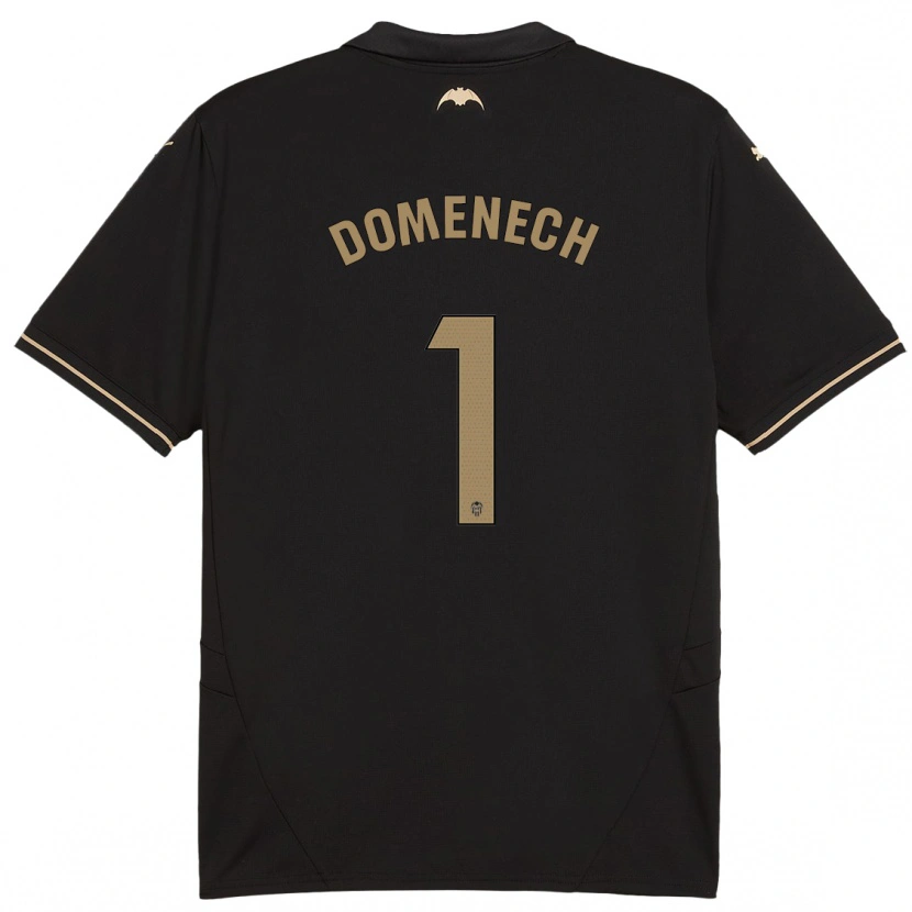 Danxen Dětské Jaume Doménech #1 Černý Daleko Hráčské Dresy 2024/25 Dres
