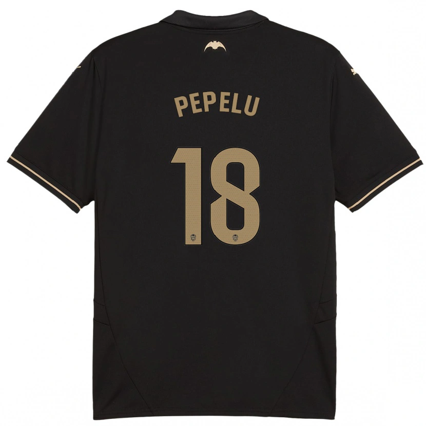 Danxen Dětské Pepelu #18 Černý Daleko Hráčské Dresy 2024/25 Dres