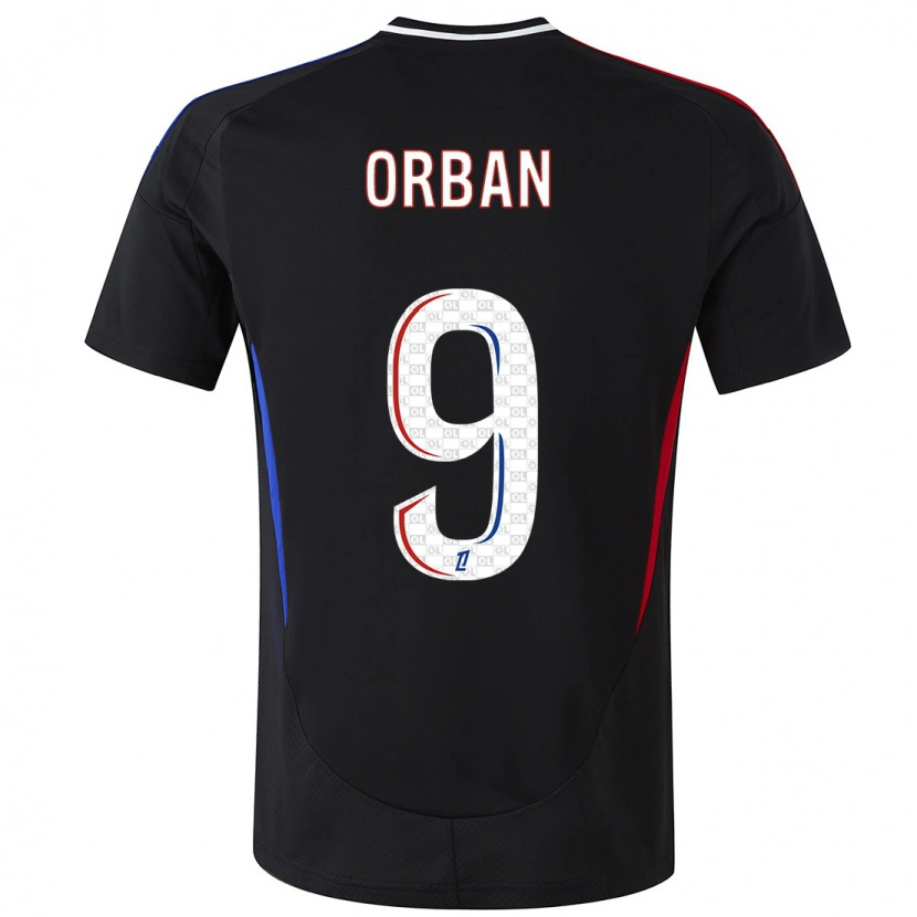 Danxen Dětské Gift Orban #9 Černý Daleko Hráčské Dresy 2024/25 Dres