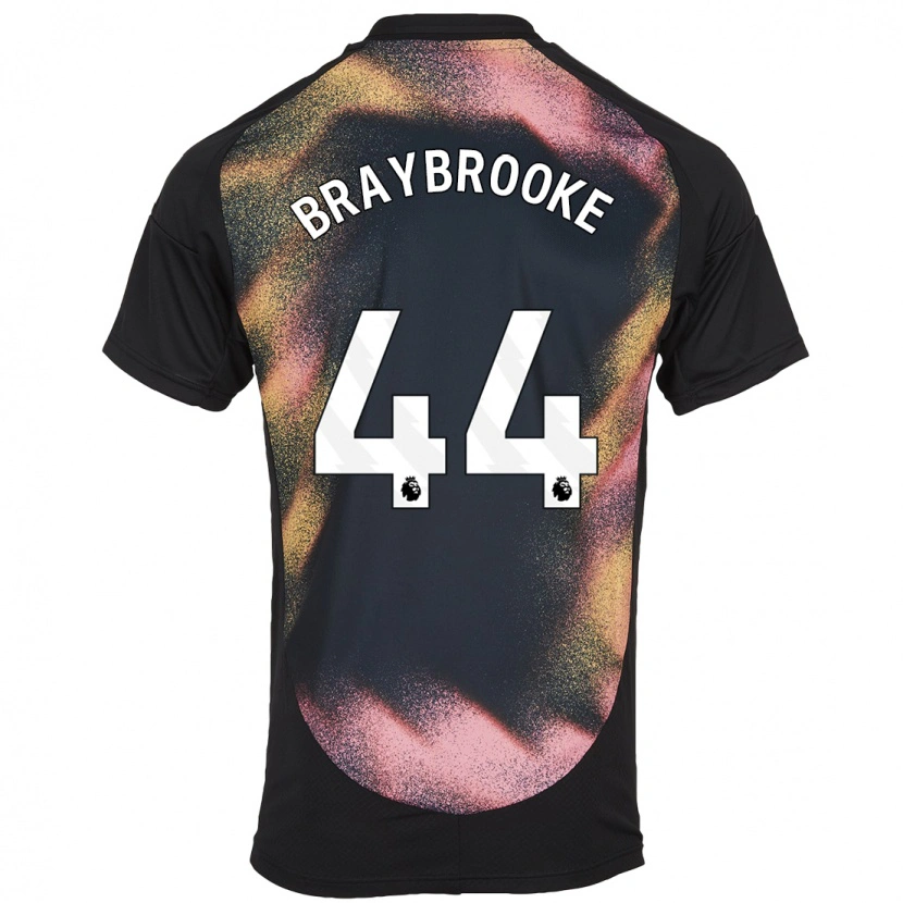 Danxen Dětské Sammy Braybrooke #44 Černá Bílá Daleko Hráčské Dresy 2024/25 Dres