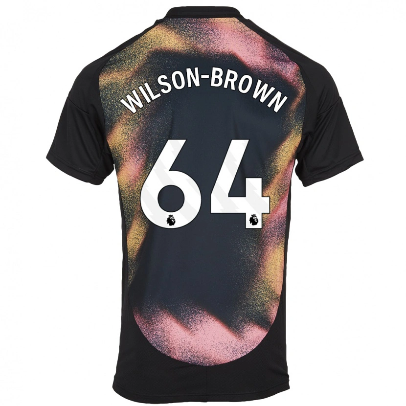 Danxen Dětské Tom Wilson-Brown #64 Černá Bílá Daleko Hráčské Dresy 2024/25 Dres